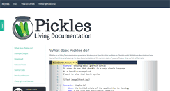 Desktop Screenshot of picklesdoc.com