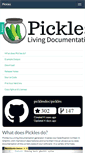 Mobile Screenshot of picklesdoc.com